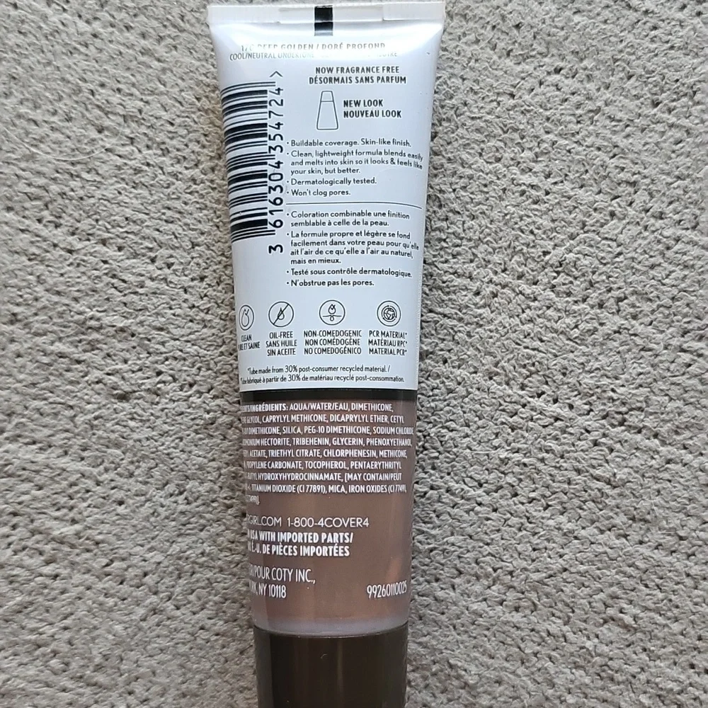 Covergirl Clean Invisible Foundation - 170 Deep Golden #13